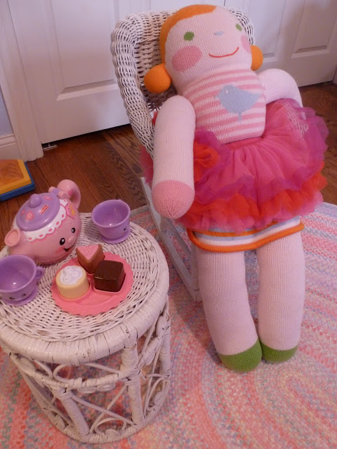 Tea party in nursery