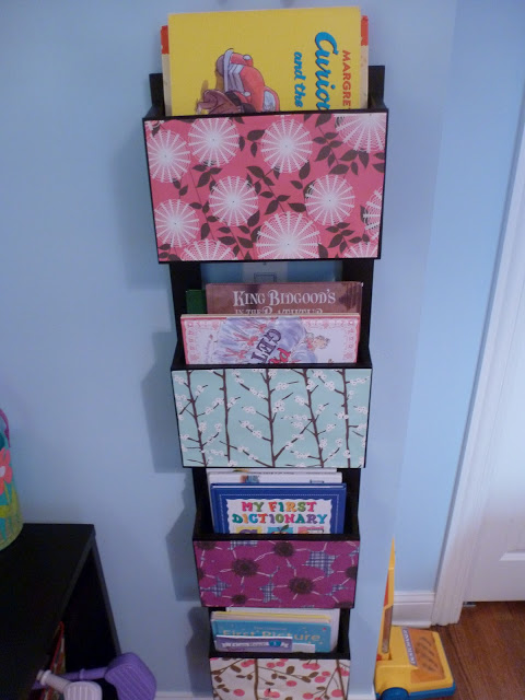 DIY book rack / magazine rack