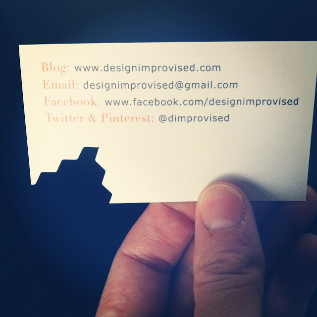 DIY business cards Handmade business cards