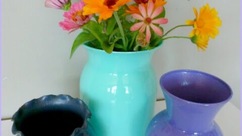 How to Paint Glass Vases