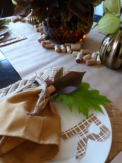 Fall Tablescape Ideas Early Fall Wine Dinner Table Setting