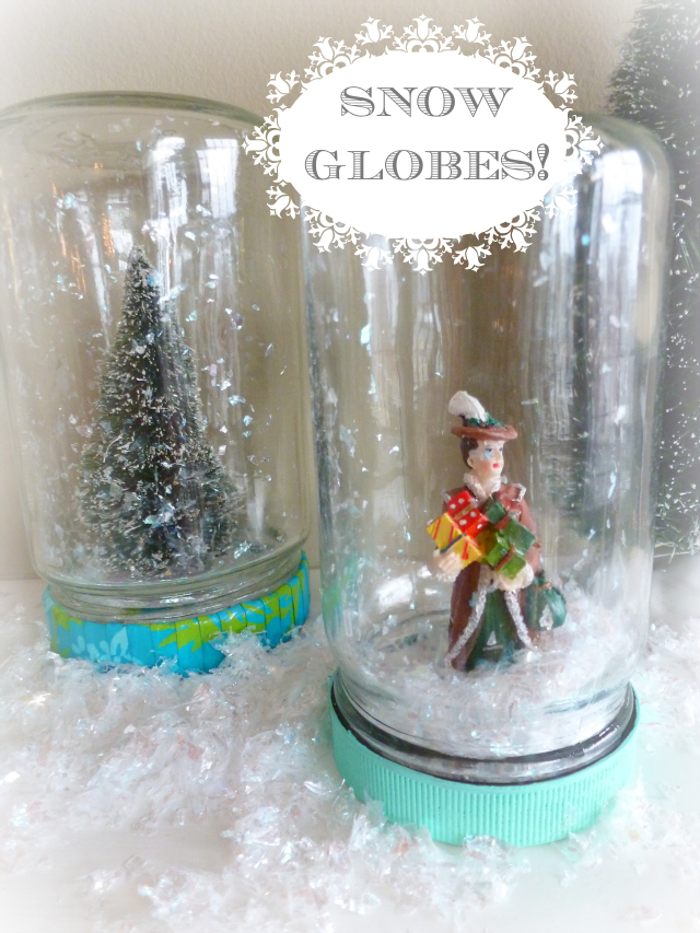 homemade snow globe