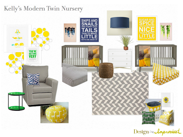 Modern-twin-nursery