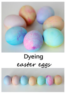 Dyeing Easter Eggs - Design Improvised