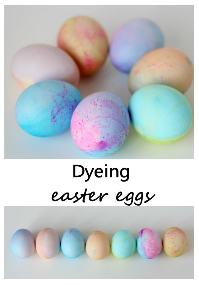 Dyeing Easter Eggs