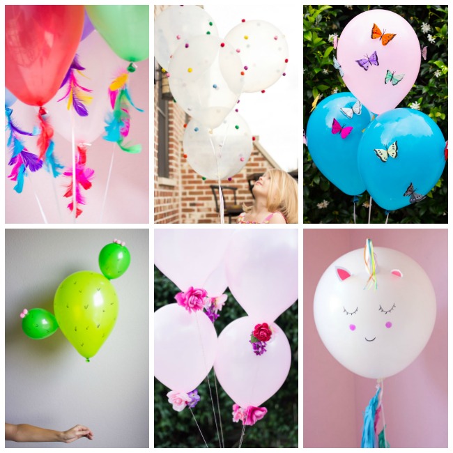 DIY Balloon Crafts Project Ideas from Design Improvised