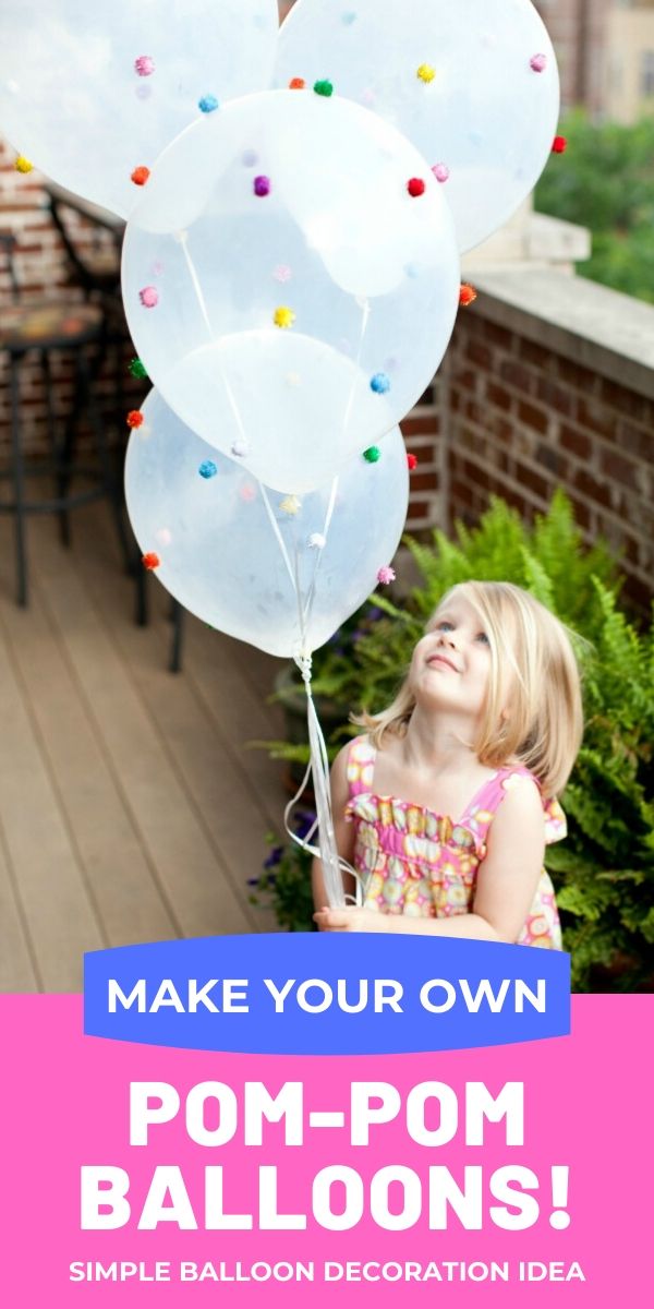 DIY Pom-Pom Balloons