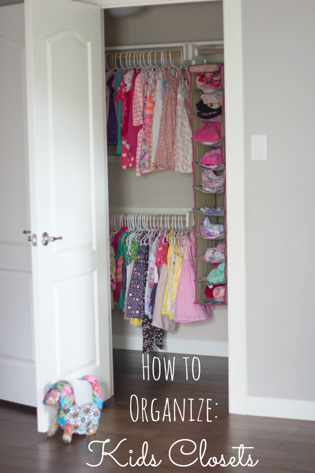 How to Organize Kids Bedroom Closets - Design Improvised