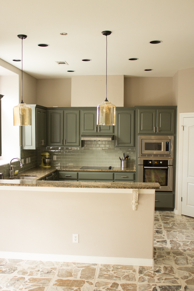 New kitchen pendants with Edison bulbs