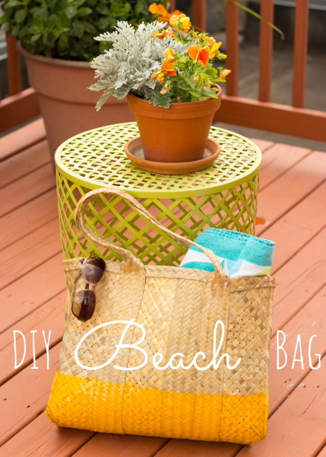 beach-bag straw-bag