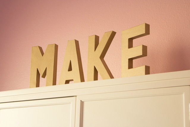 DIY Office & Craft Room Decor: Spray Painting Something Different - Clever  Pink Pirate