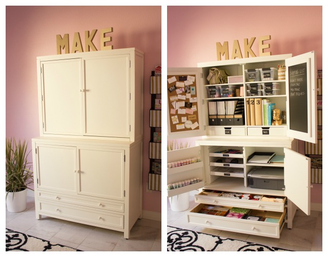 How to Create an Organized Craft Room - Design Improvised