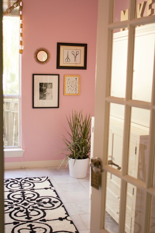 My Pink Craft Room - Design Improvised