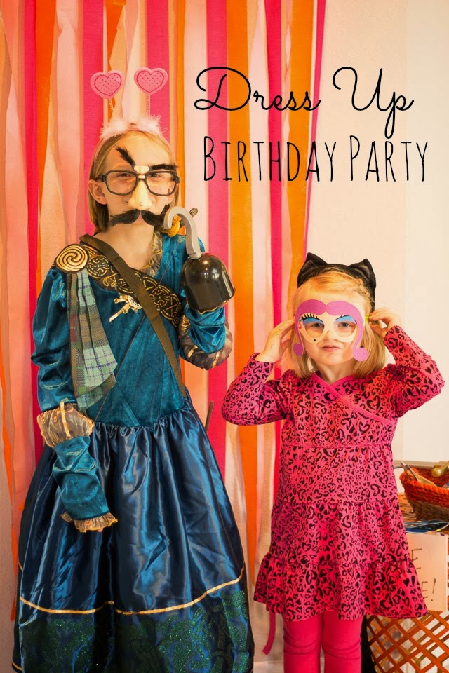 Dress Up Birthday Party - Design Improvised