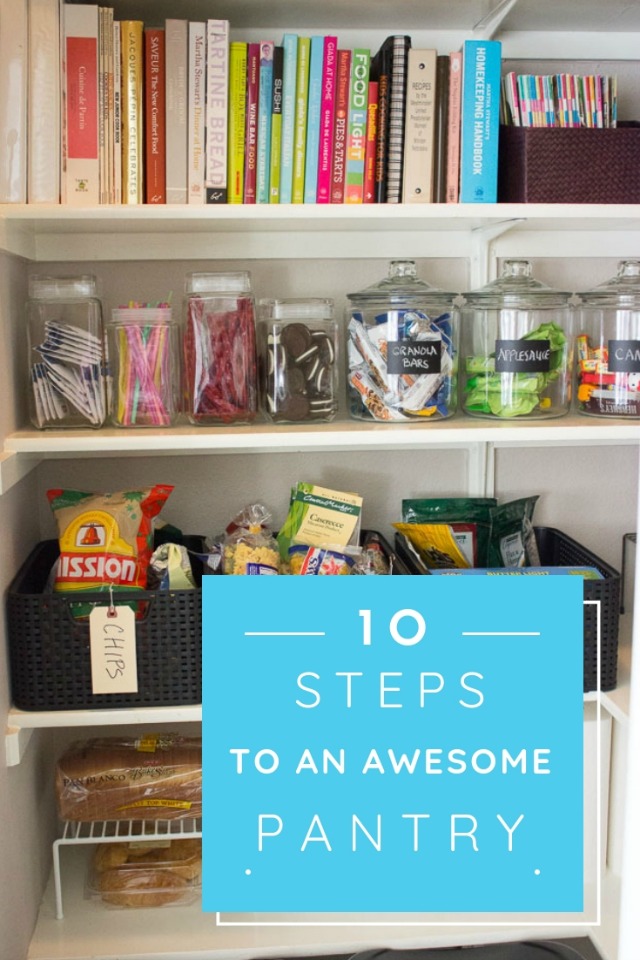Get your pantry looking fabulous with these 10 simple tips! #pantry #pantryorganization #pantrytips Get your pantry looking fabulous with these 10 simple tips! #pantry #pantryorganization #pantrytips