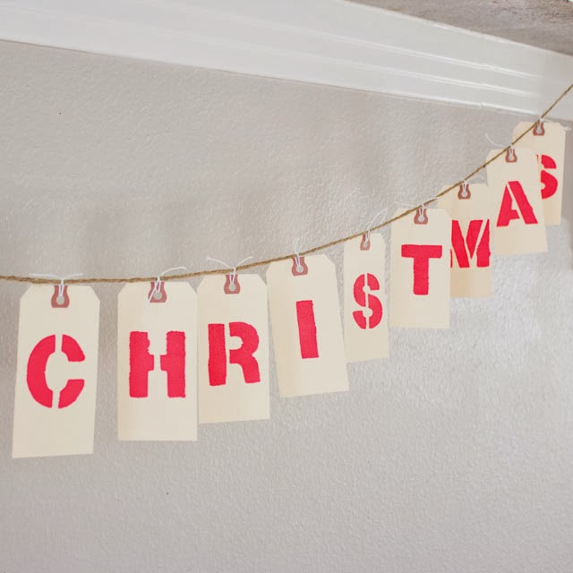 Merry Christmas Garland - Design Improvised