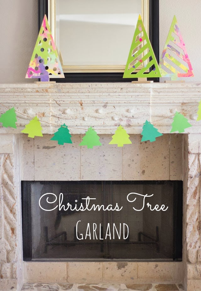 Christmas paper garland best sale craft