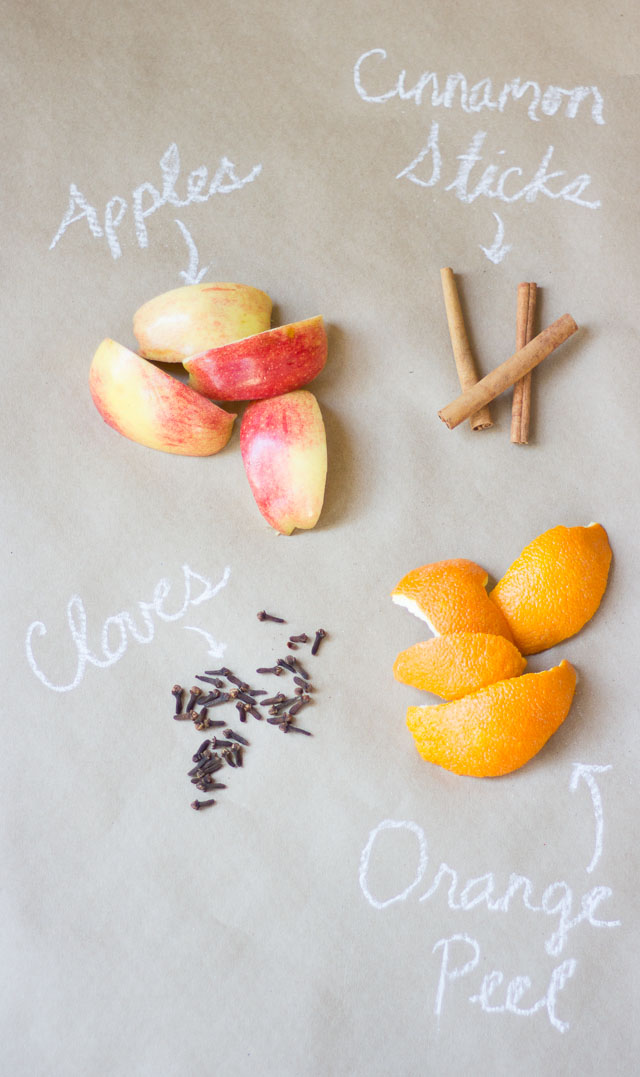 Orange stove top potpourri