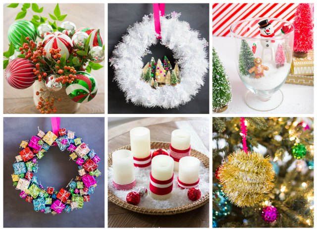 DIY Bottle Brush Tree Wreath - Design Improvised