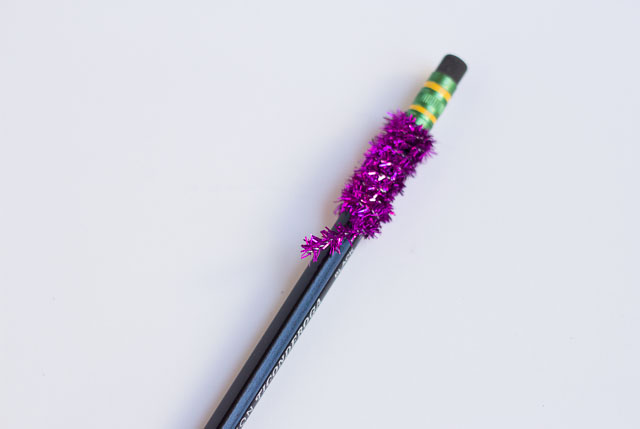 business-cards pipe-cleaner-pencils
