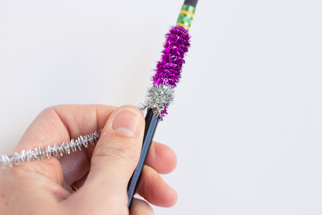 business-cards pipe-cleaner-pencils