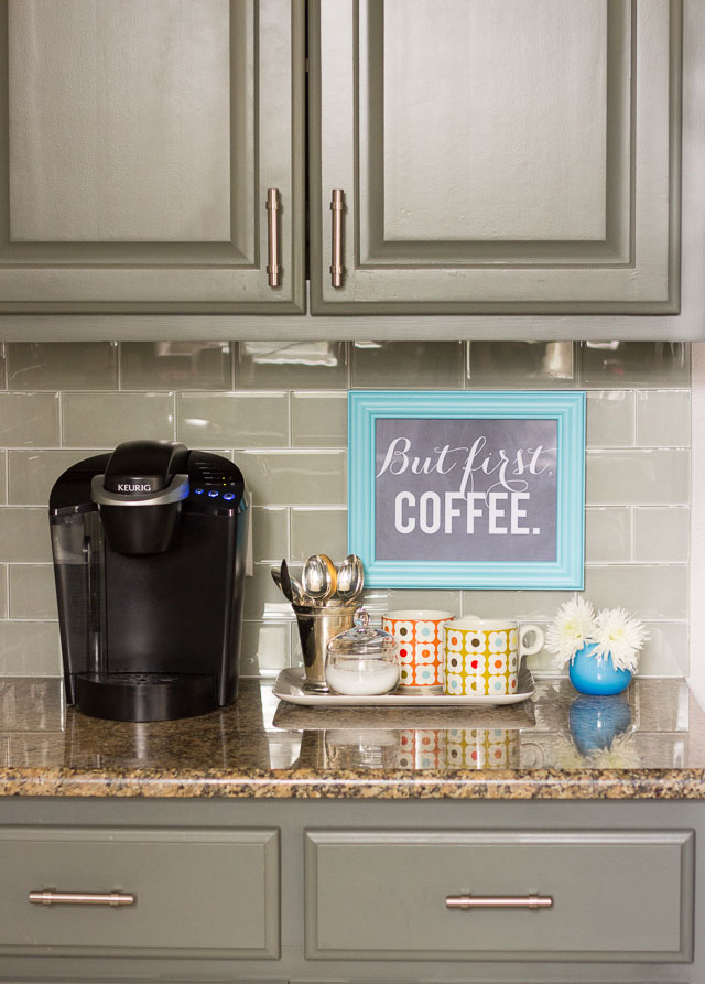 How to Create a Super Easy Counter Coffee Station in Minutes