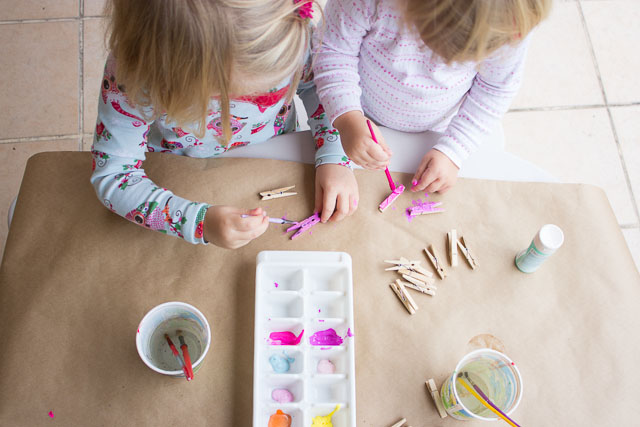 The Simplest Way to Display Your Kids' Art! - Design Improvised