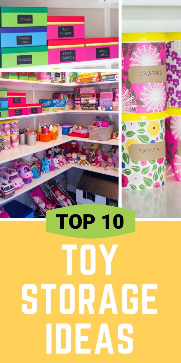 Easy Toy Storage Ideas and Tips - Best Toy Organizers and Bins