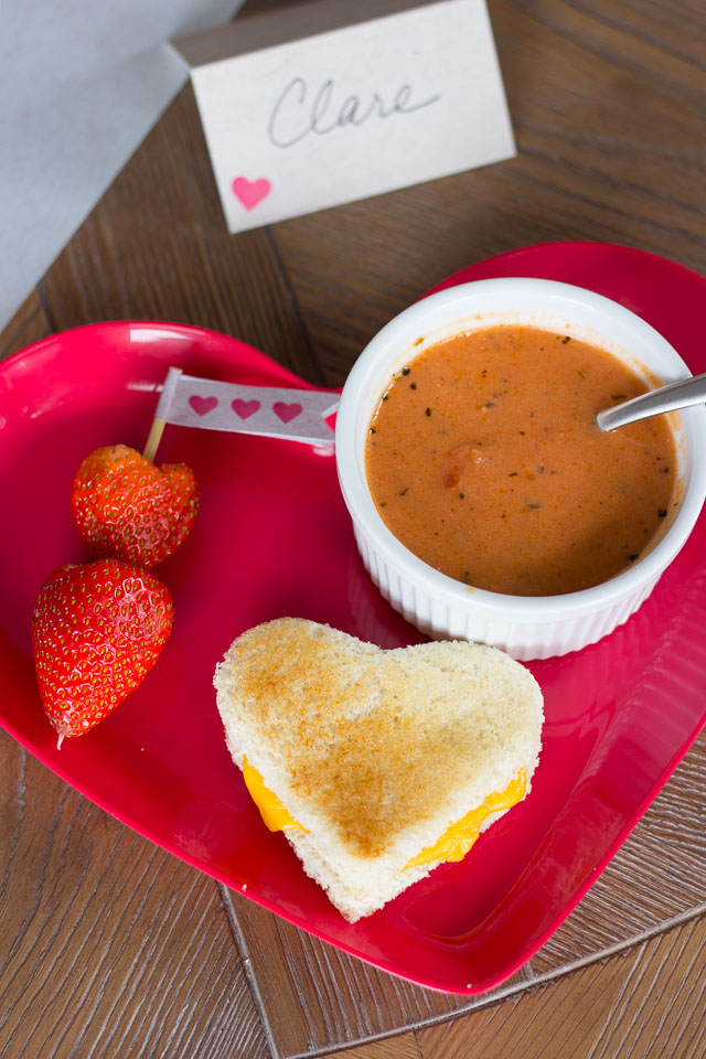 Valentine's Day kids party food!