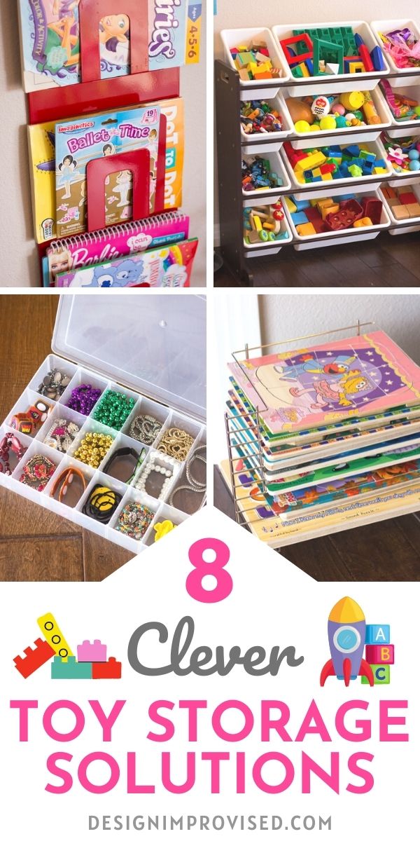 Clever ways to organize and store toys