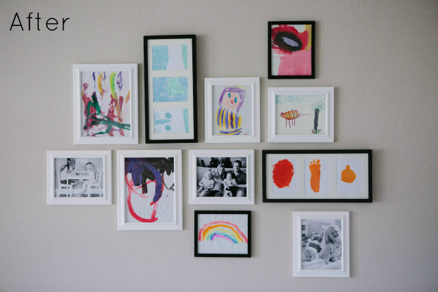 kids-art-gallery-wall