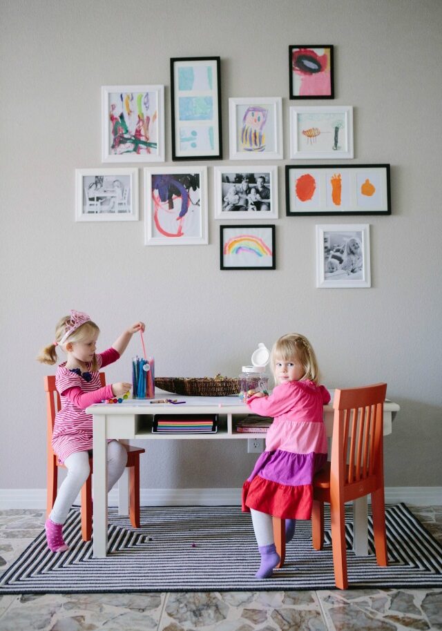 A Kid-Friendly Living Room with Hayneedle.com - Design ...