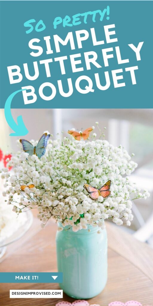 Baby's breath bouquet in a mason jar