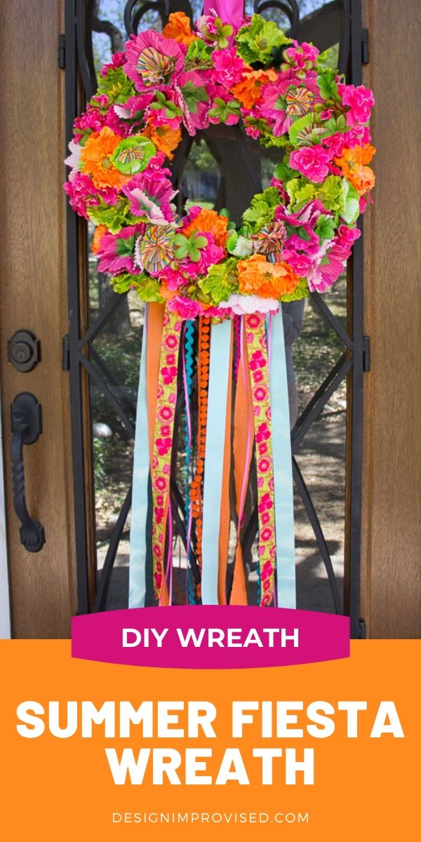 DIY Fiesta Wreath