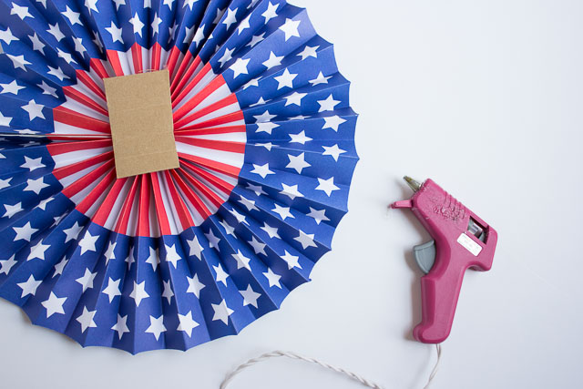 Patriotic Wreath for 4th of July – - repurposed on purpose