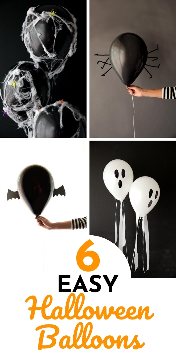 6 Easy DIY Halloween Balloon Ideas