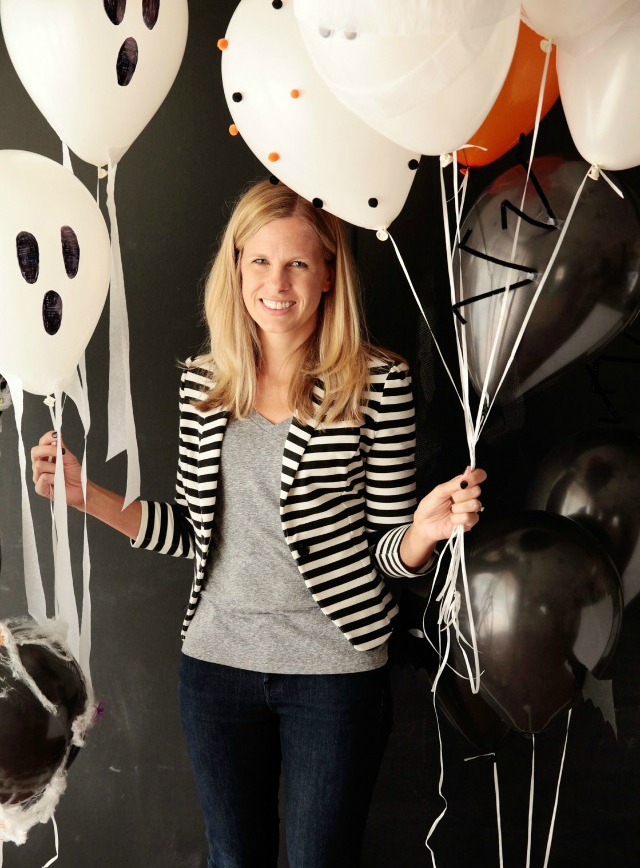 6 simple Halloween balloon ideas #halloweenballoons