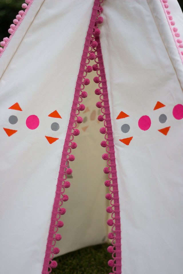 How to decorate a teepee || Design Improvised blog