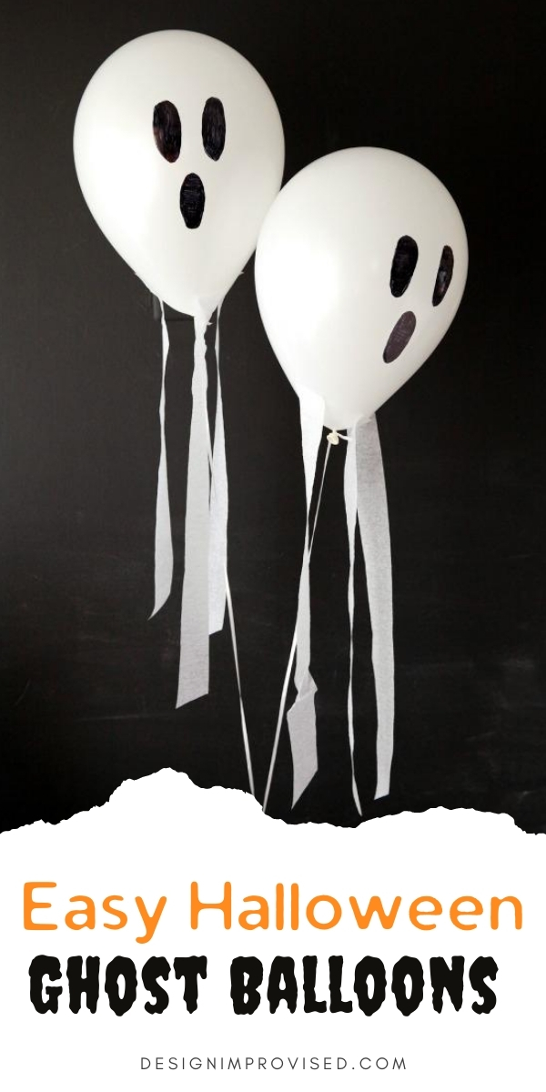 DIY Ghost Balloons