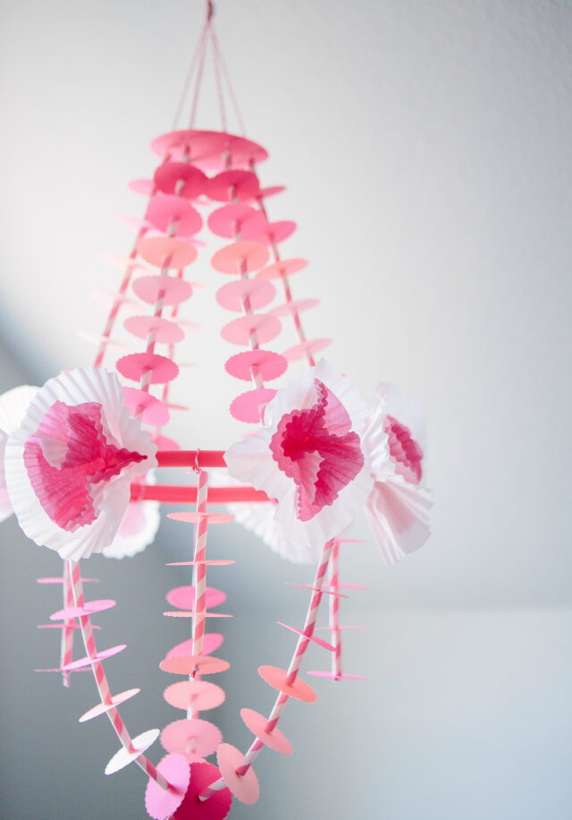 DIY Pajaki Chandelier