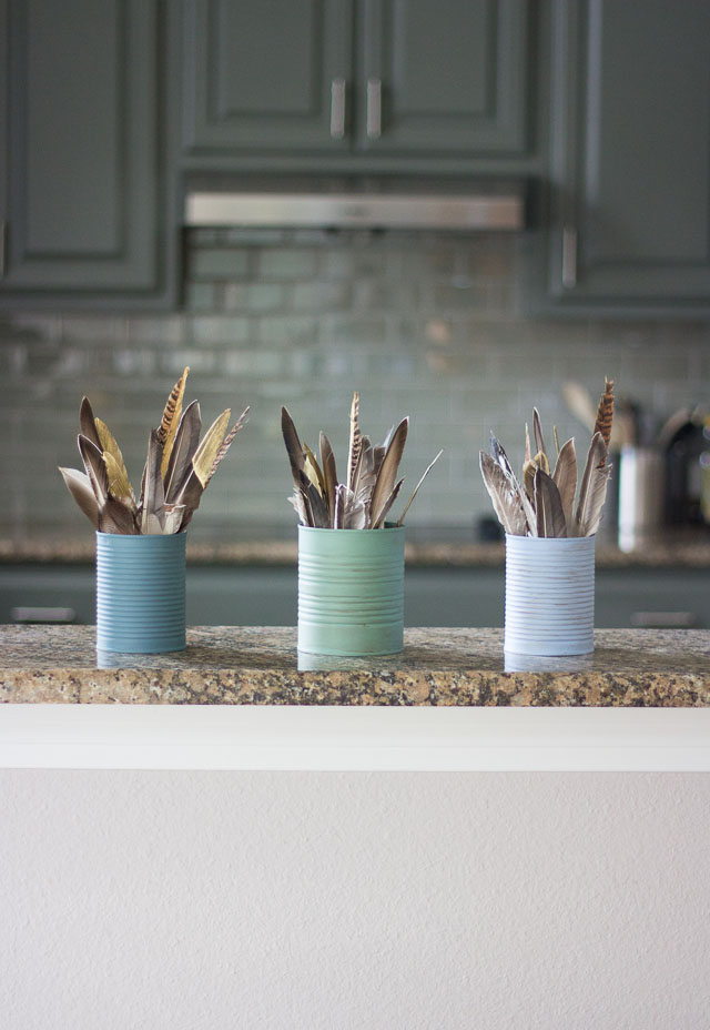 Feather Centerpiece