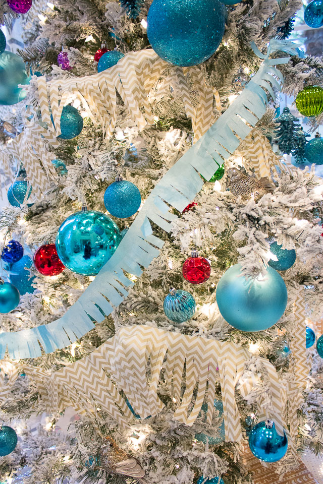 DIY Paper Fringe Garland for Your Christmas Tree - Design Improvised