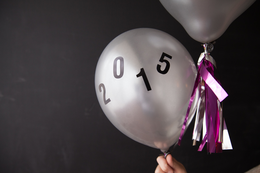 New Years Eve Balloons || www.designimprovised.com