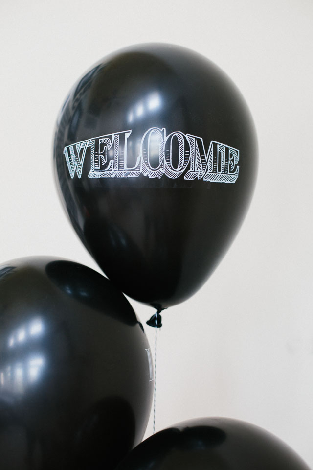 Chalkboard Balloons! - Design Improvised