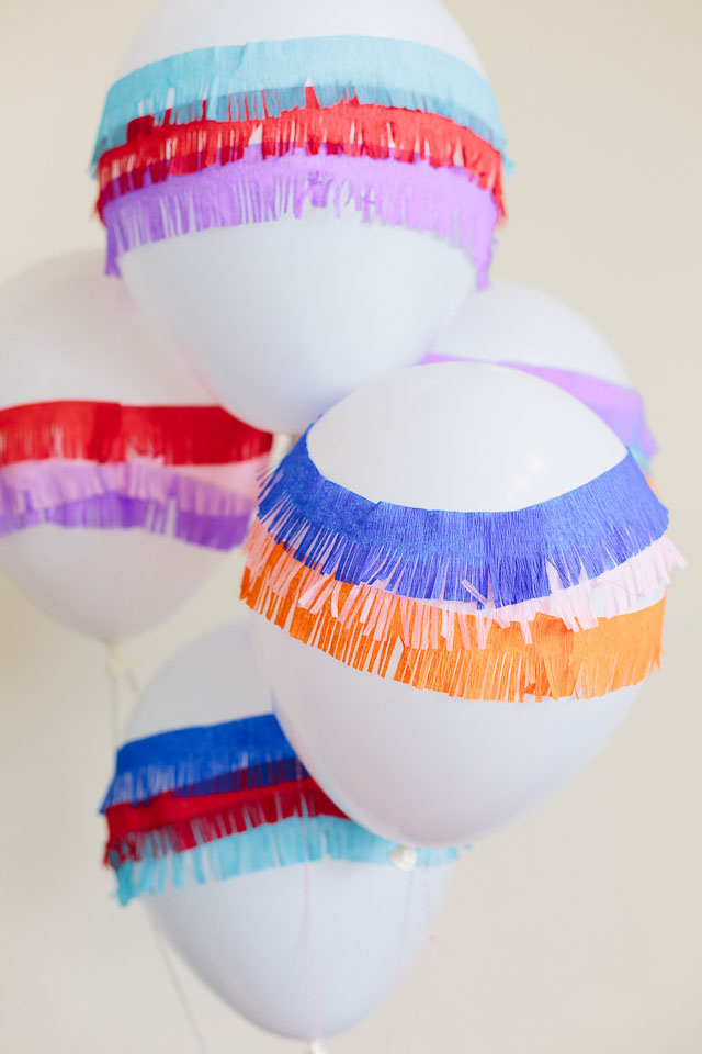 DIY Piñata Balloons