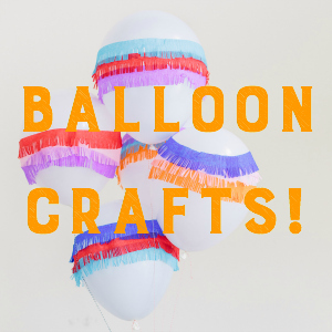 DIY balloon craft ideas