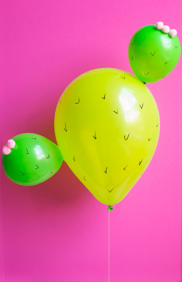 Cactus balloons!