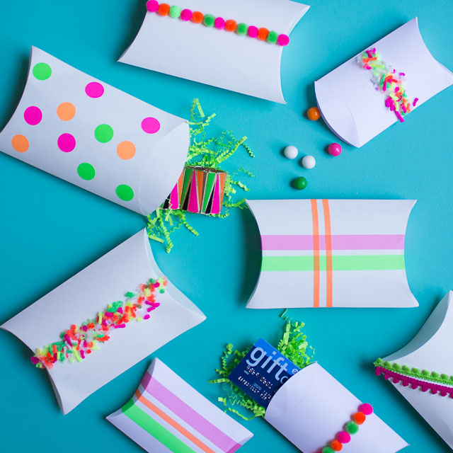 Easy ways to decorate a gift box with craft supplies