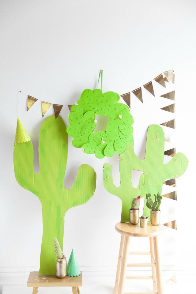 Such a cute cactus themed baby shower!