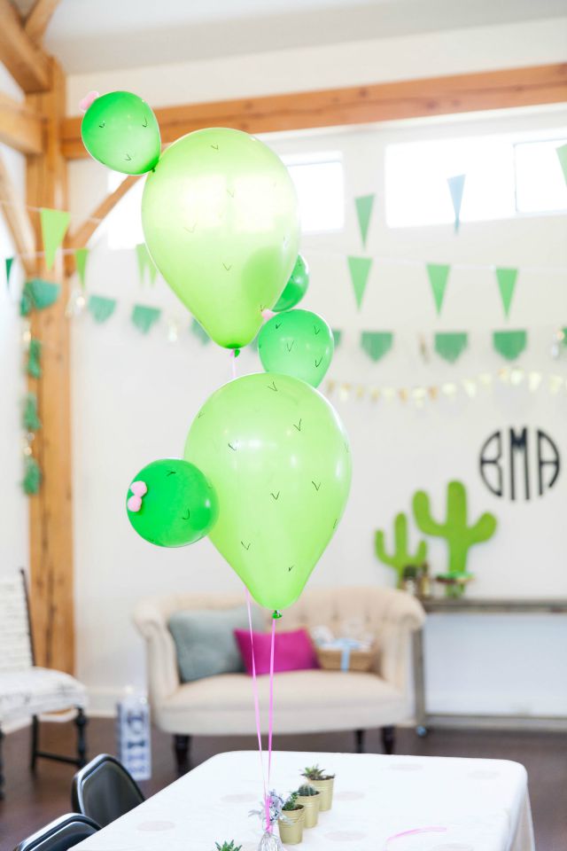 Cactus balloons!